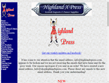 Tablet Screenshot of highlandxpress.com